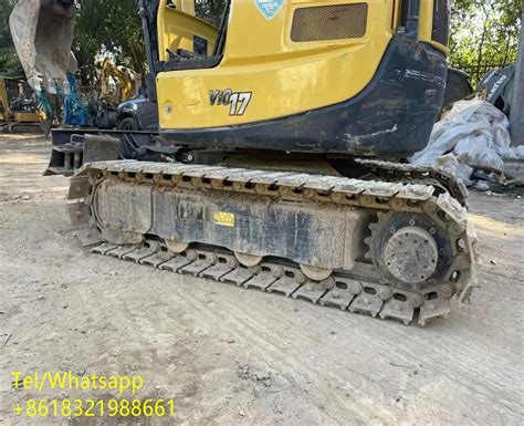 Japan 1 7t Mini Used Excavators Yanmar Vio17 Compact Digger Machine At