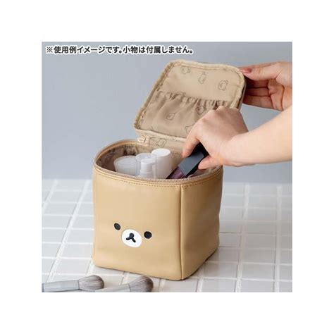 Vanity Pouch Vol 2 NEW BASIC RILAKKUMA Meccha Japan