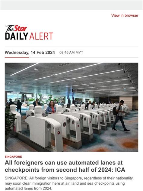 Star Publications All Foreigners Can Use Automated Lanes At