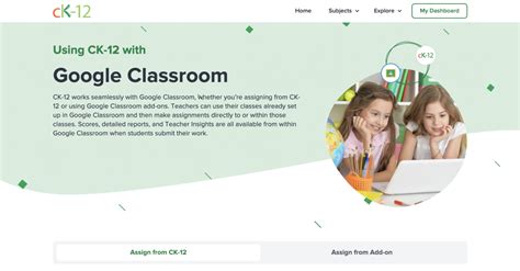 Using Google Classroom with CK-12
