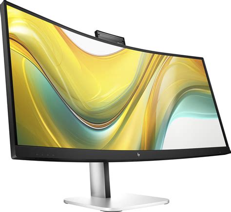 HP E-Series G5 Conferencing & Docking Monitor — 34" Curved WQHD (3440x1440) Ultrawide KVM (WEBCAM / 5YR-ADV) (E-G5-34UWQ-WEBCAM-5YR-ADV)