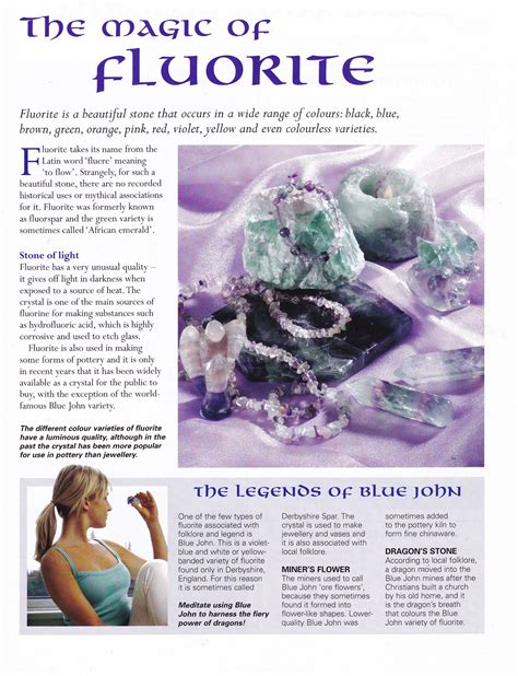 magic  fluorite crystal healing stones crystals  gemstones