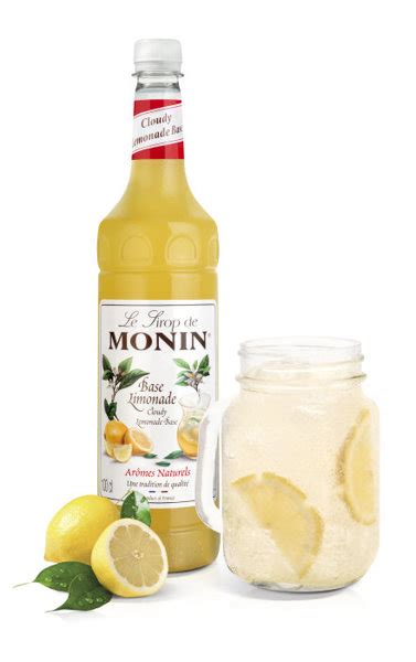 Syrop Cloudy Lemonade Base MONIN 1L Konesso Pl