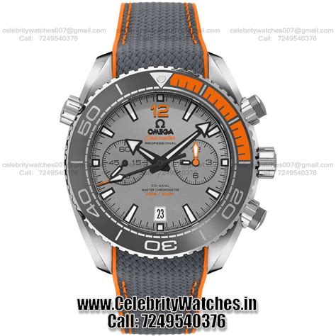 Omega Seamaster Chronograph Titanium with Rubber Strap | Swiss ETA ...