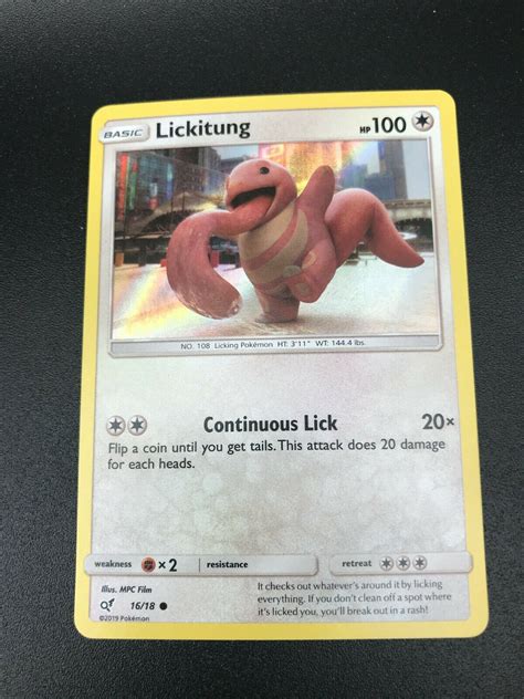 Lickitung Detective Pikachu 16/18 Value: $0.07 - $39.99 | MAVIN