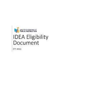 Fillable Online Idea Eligibility Document Gst Multidistrict Fax Email