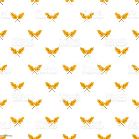 wheat pattern seamless stock illustration  image