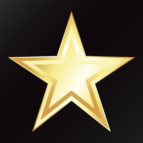 premium vector golden pointed  pointed star unique holiday design