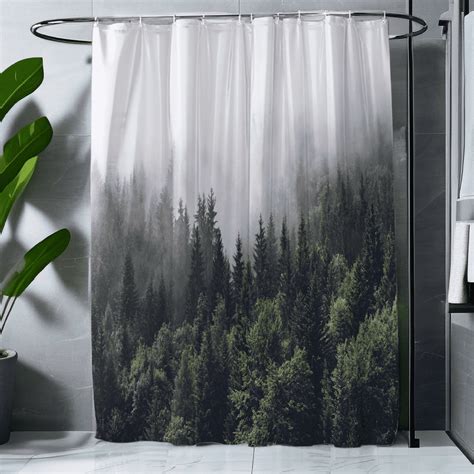 Escape To Serenity Transform Your Bathroom With The Misty Forest