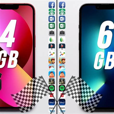 iPhone 13 свели в битве с iPhone 13 Pro. Даёт ли больший объём ОЗУ ...