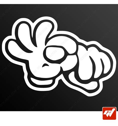 Stickers Fun JDM Fuck You Gamme M Pro GT Stickers