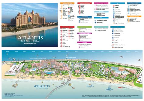 Hotel Map - Atlantis The Palm Dubai