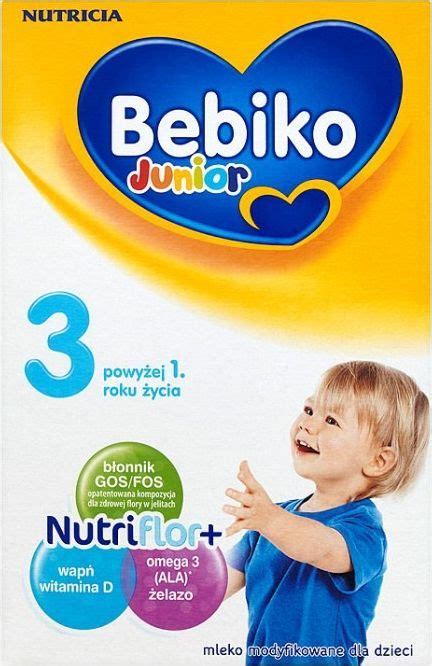 Nutricia Bebiko 3R Junior mleko modyfikowane dla dzieci powyżej 1 roku