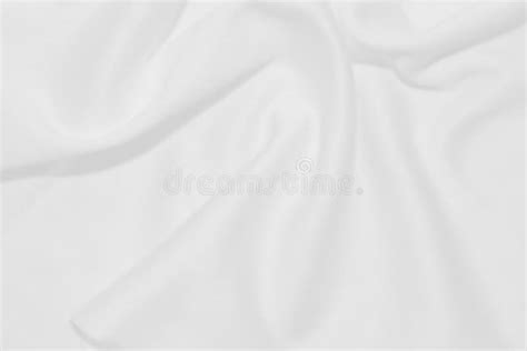 A Clean White Cloth With Swaying Streaks For The Background Stock Image