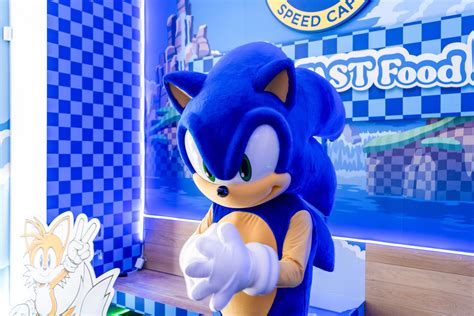 Sonic the Hedgehog Speed Cafe returns to San Diego on July 25