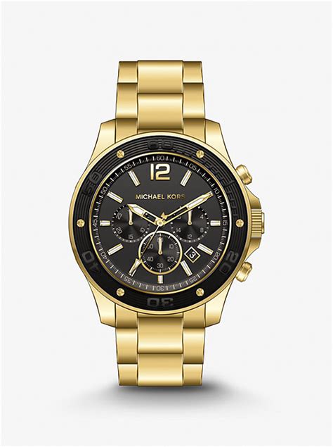 Oversized Nolan Gold-Tone Watch | Michael Kors [US]