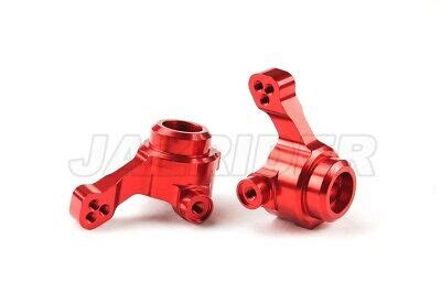 Jazrider Aluminum Front Upright Knuckle Arms Red For Tamiya Tt B Df