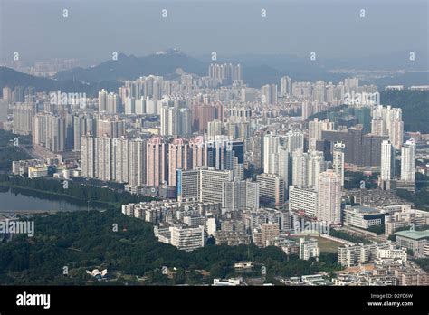 Shenzhen, China, the skyline of Shenzhen Stock Photo - Alamy