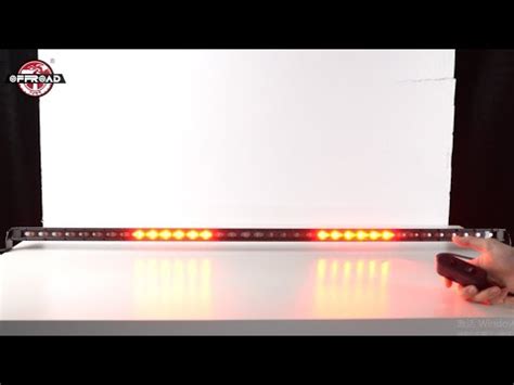 Offroadtown Inch Rear Led Chase Light Bar Youtube