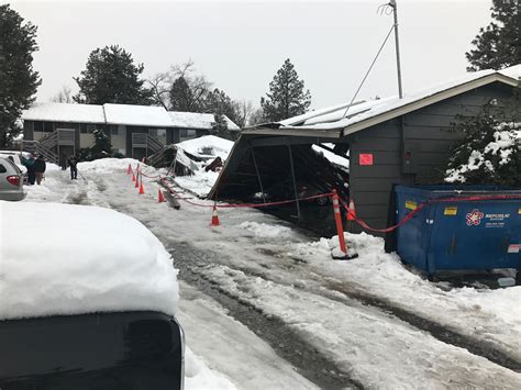 Carport at Boise apartment complex collapses | ktvb.com