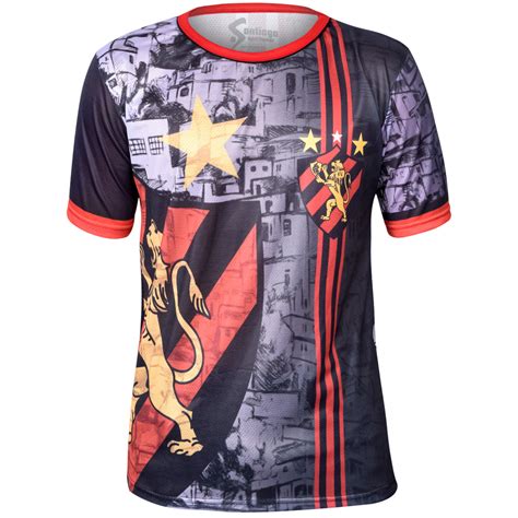 Camisa Camiseta Time Sport Clube Do Recife Nautico Santa Cruz Torcida