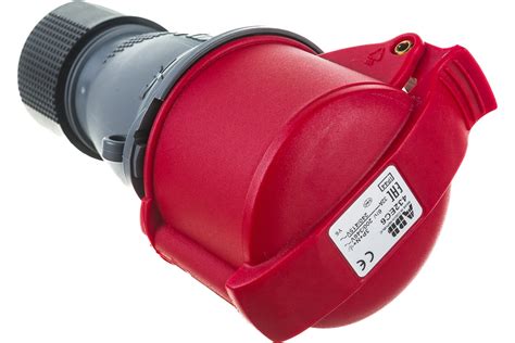 Кабельная розетка ABB Easy&Safe 432EC6, 32А, 3P+N+E, IP44, 6ч ...