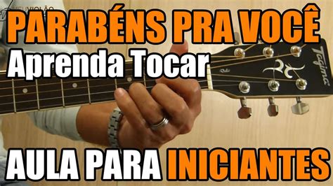 Parabéns pra Você em 2 Ritmos como tocar aula de violão iniciante