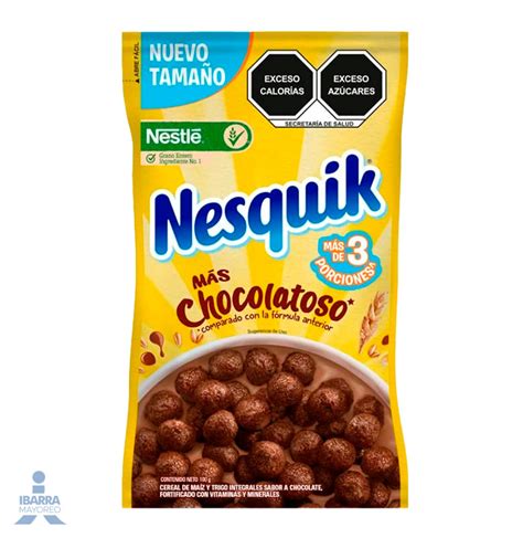 Cereal Nestle Nesquik 100 G Ibarra Mayoreo