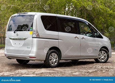 Novosibirsk Russia May Nissan Serena Editorial