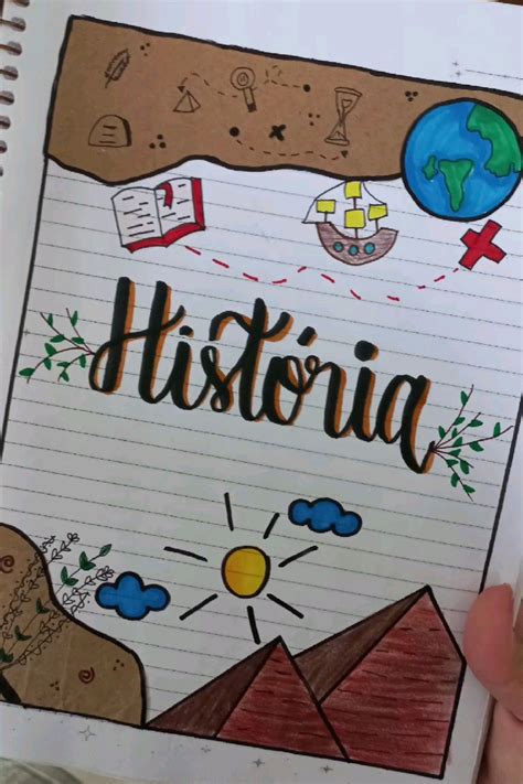 Capa De Trabalho De História Pinterest - 9