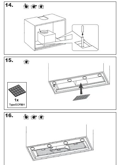 Aeg Dge5861hm Cooker Hood Instruction Manual