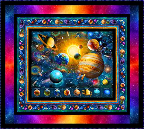 Free Quilt Pattern – Spectacular Solar System | eQuilter Blog