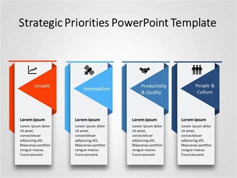 Strategic Priorities 2 PowerPoint Template SlideUpLift