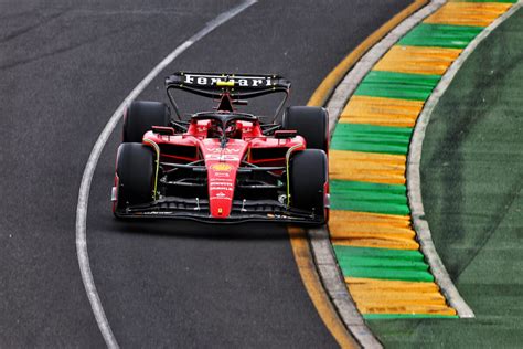 Formula 1 Ferrari Sainz Useful Morning To Try Different Set Up