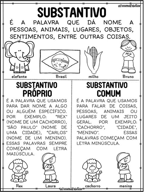 Carro Substantivo Próprio Ou Comum - Substantivo Comum e Proprio | PDF