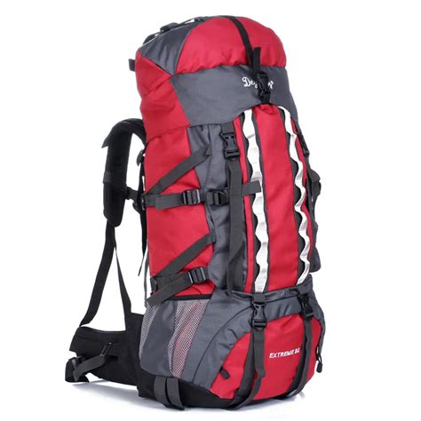 80L Outdoor Backpack Large Capacity Mountaineering Sports Travel Bags Outdoor Sports bag Camping ...