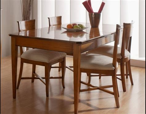 Mesa De Comedor Con Extensible De 140 Cm En Madera Maciza Color