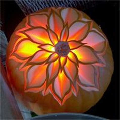 Flower Pumpkin Carving Patterns