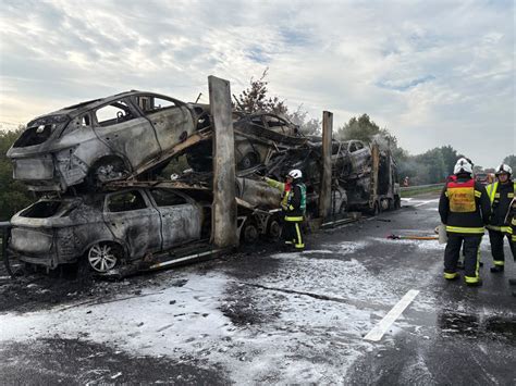 Exeter: 'It was a big fireball that went up' - lorry blaze closes M5
