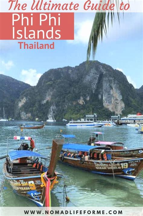 Phi Phi Island Krabi Archipelago Thailand Travel Phuket Canal