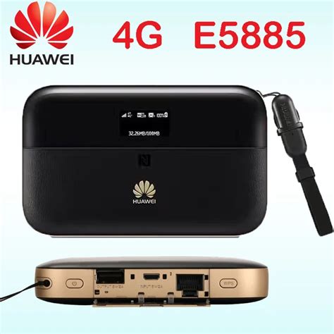 Unlocked Cat6 Huawei E5885 300mbps 4g Wifi Router 4g Wi Fi Router