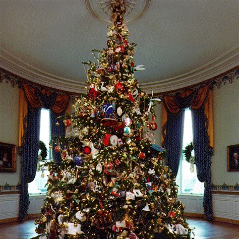 Take a Tour of 11 White House Christmas Trees