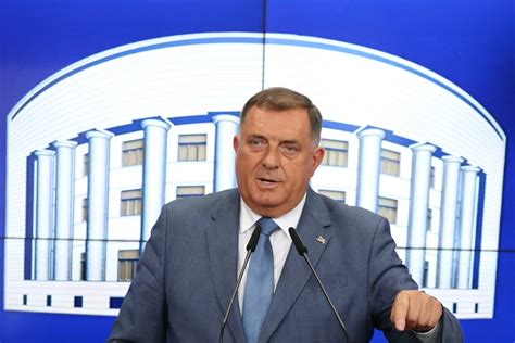 Dodik Bih Je Ispregovarana Zemlja Nije Zasnovana Na Emociji Naroda