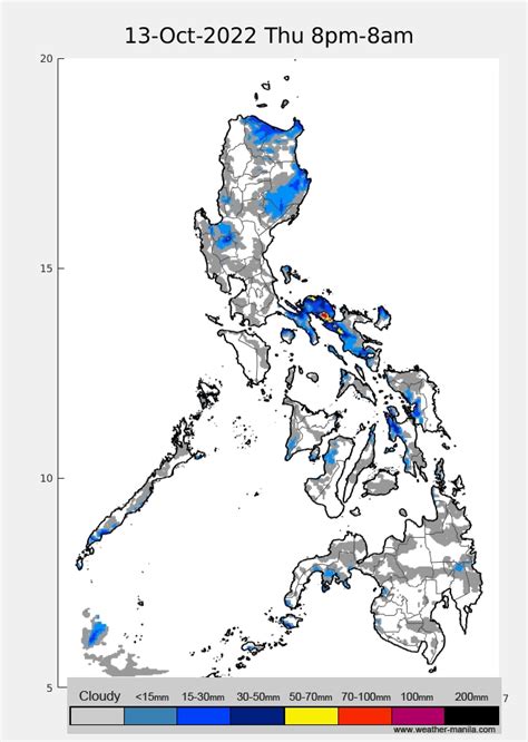 Ariel Rojas On Twitter Rt Weather Manila Projected Rain In The Next