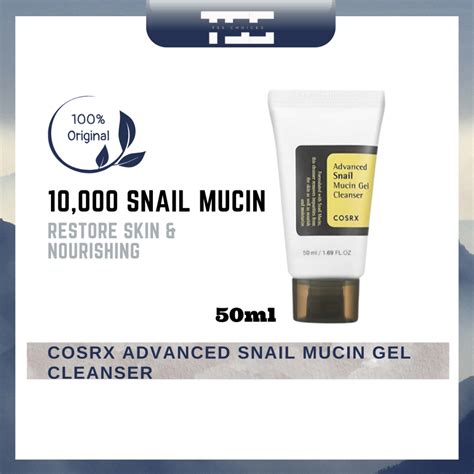 Jual COSRX Advanced Snail Mucin Gel Cleanser 50 Ml Shopee Indonesia