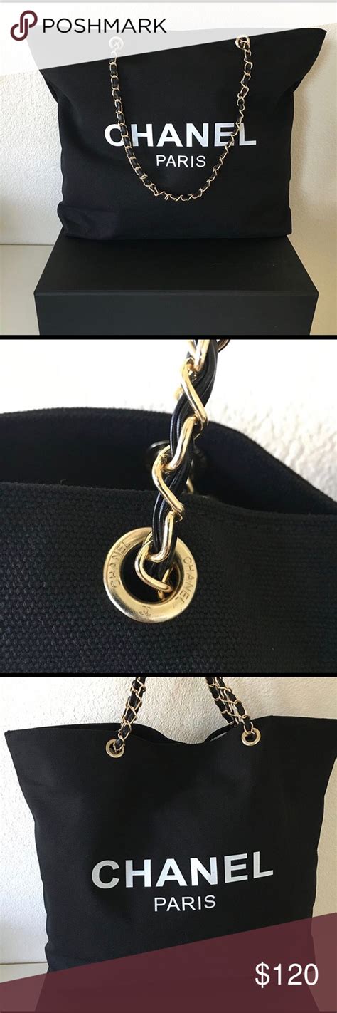 Nwot Chanel Vip T Tote Bag Authentic T Tote Bags Chanel