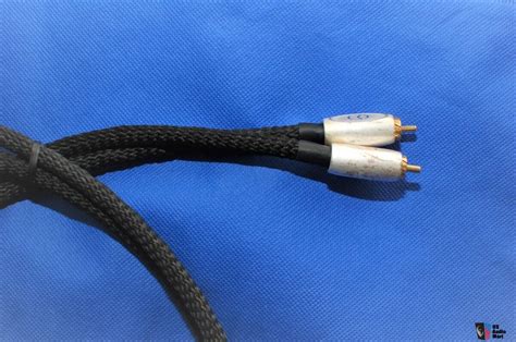 Monster Cable Sigma Retro Gold 1m Pair Rcas Interconnect Photo