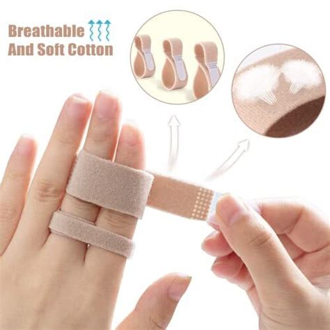 Pieces Toe Tapes Toe Splint Brace Toe Separators For Overlapping Toes