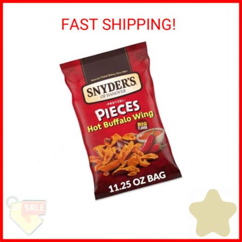 Snyder S Of Hanover Pretzel Pieces Hot Buffalo Wing 11 25 Oz EBay