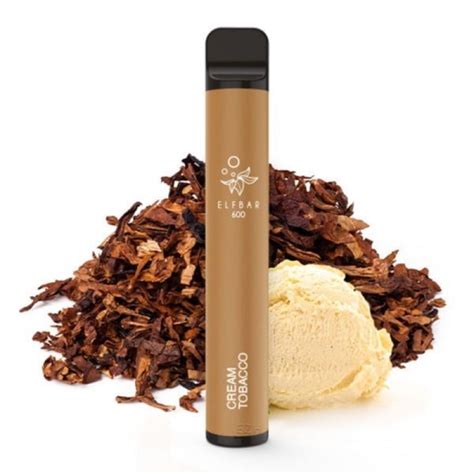 Elf Bar Cream Tobacco Mg Einweg E Zigarette Kaufen Dampflager